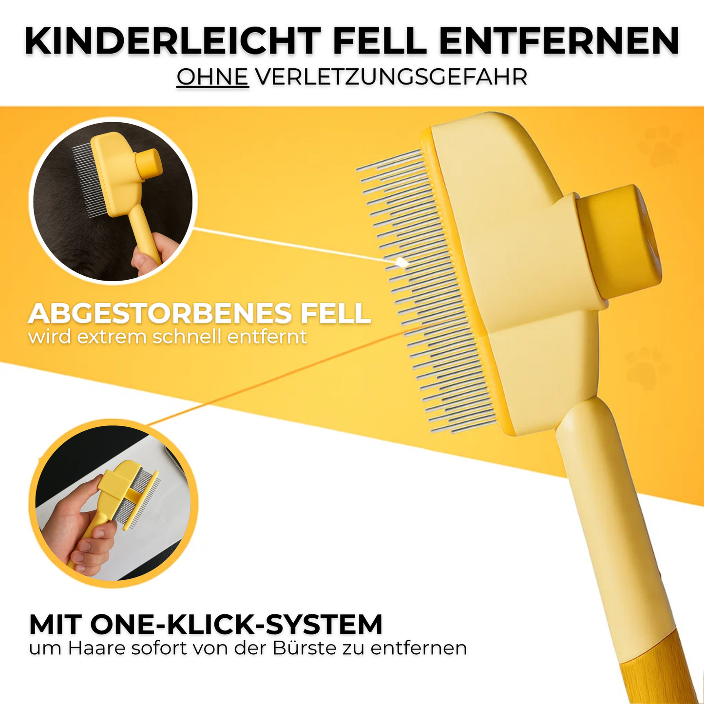 Fellblitz-Bürste
